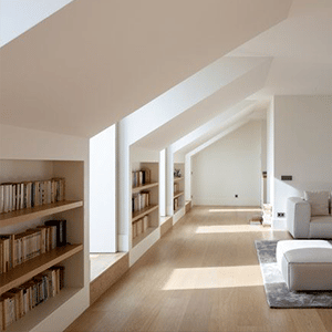 bibliothèque-sous-rampants-Mayenne