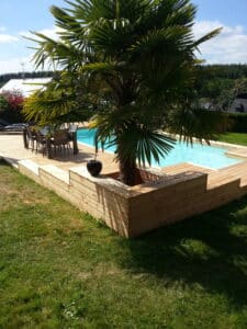 Terrasse bois en douglas Mayenne
