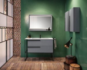 Meuble-vasque-rangement-avec-son-miroir mayenne