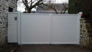 Portail aluminium Mayenne