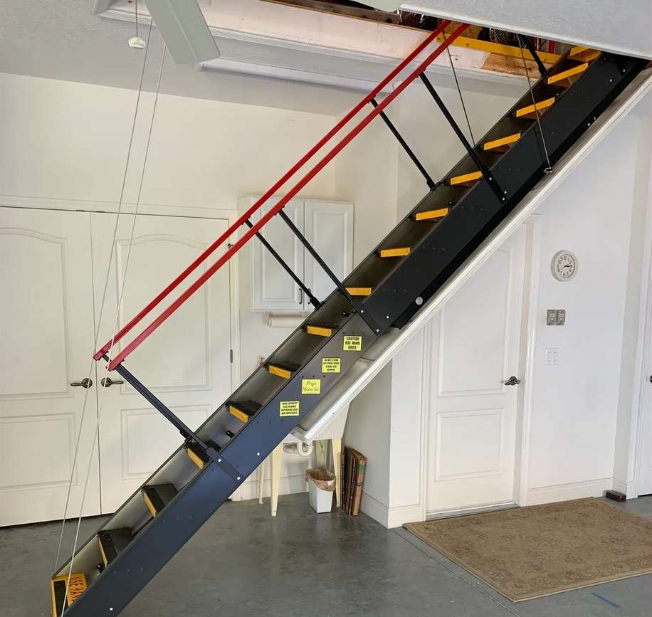 Accédez à vos comble grâce à un escalier escamotable