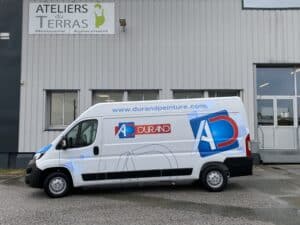 Camion peintre mayenne agencement