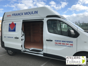 aménagement camion électricien plombier - Mayenne