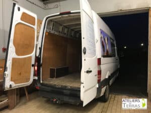 Aménagement camion utilitaire sur mesure mayenne