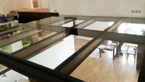 plancher en verre pour maison - Mayenne