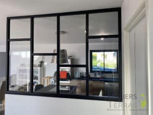 verrière en aluminium sur mesure à Mayenne