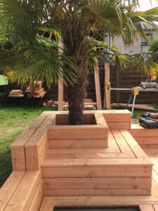 Banc en douglas naturel - Mayenne - Laval