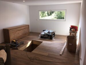 Installation parquet contre collé massif stratifié mayenne laval