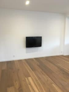 Parquet dans salon Mayenne laval
