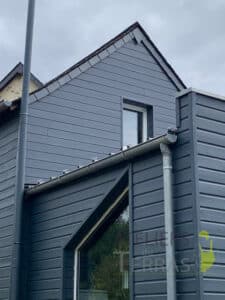 Nettoyage et remplacement bardage bois mayenne laval