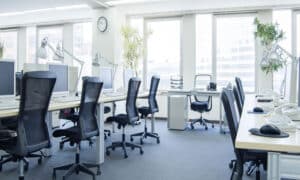 bureau sur mesure pour open space - mayenne