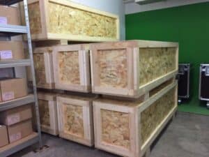 caisse en bois pour livraison europe