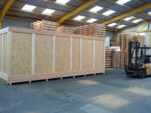 caisse en bois sur mesure