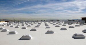 cool roofing, toiture blanche industrie, commerce tertiaire - Mayenne