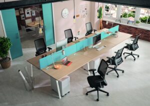 espace ouvert de travail