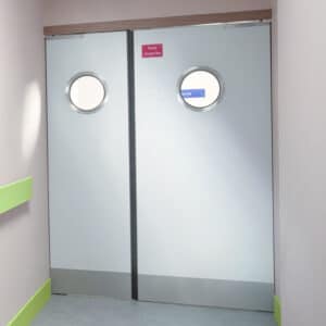 porte anti feu pour batiment tertiaire Mayenne