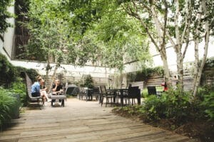 terrasse bois à nettoyer et réparer