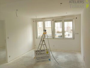 placo dans appartement mayenne