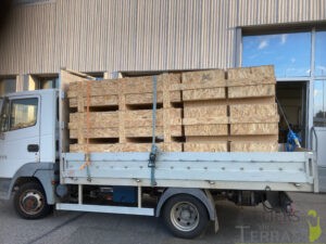 Livraison caisse de transport sur mesure Mayenne