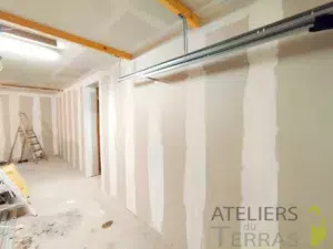 Pose de placo Mayenne Aron et isolation