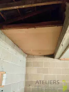 Pose placo sur plafond Mayenne