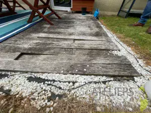 Réparation terrasse en bois Mayenne