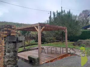 Terrasse bois et pergola bois Mayenne
