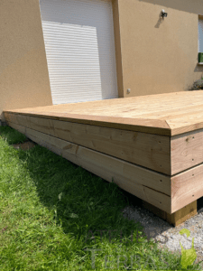 Terrasse - Bois naturel Douglas