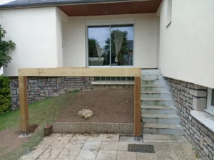 fabrication terrasse en bois Mayenne