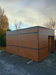 Bardage fundermax trespa mayenne