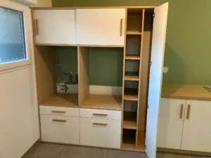 Meuble sur mesure buanderie Mayenne