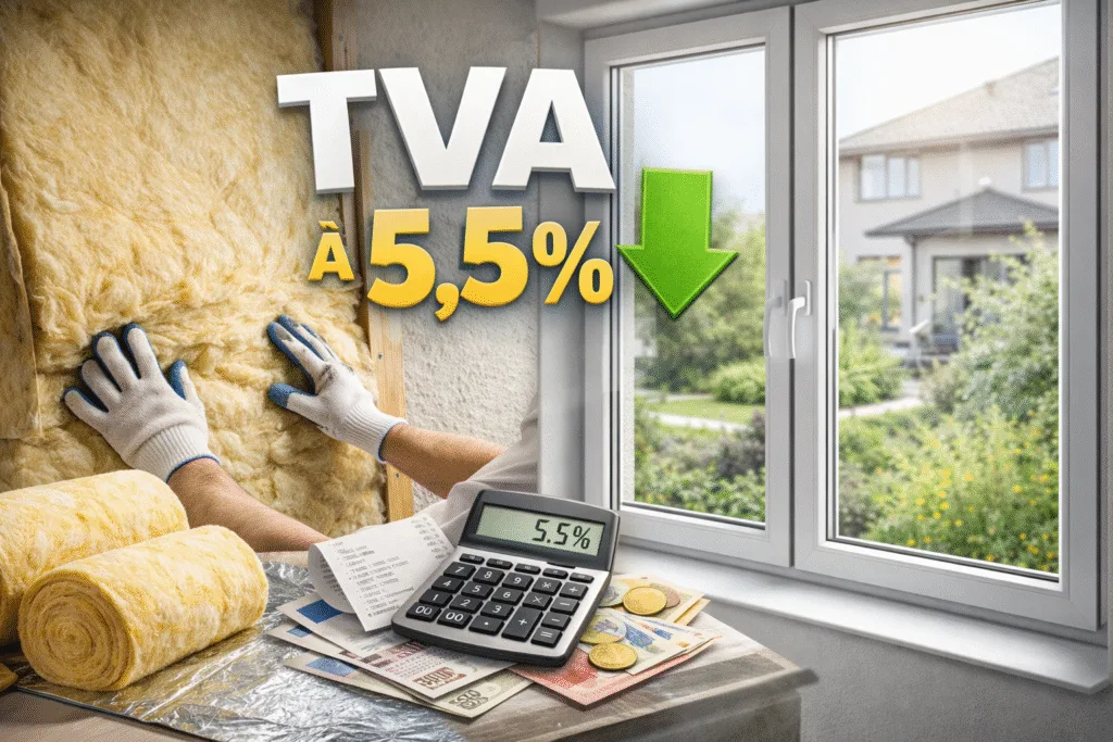 TVA à 5,5 % sur vos travaux en 2026 : qui peut en bénéficier à Mayenne et La Baule ?
